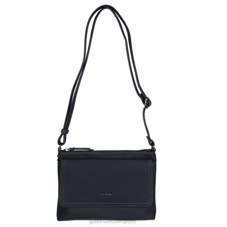 femmes Gabor impression noire sac à main messager dina accessoires 4LHL309