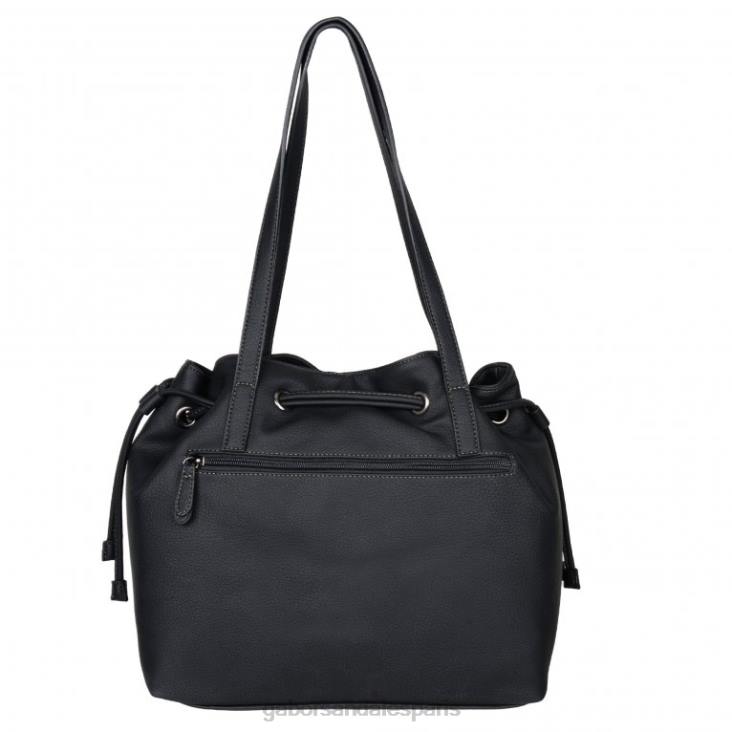 femmes Gabor impression noire sac porté épaule à lien de resserrage Malu accessoires 4LHL292