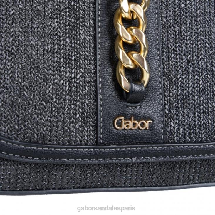 femmes Gabor noir mélangé sac à main sacoche Manu accessoires 4LHL308