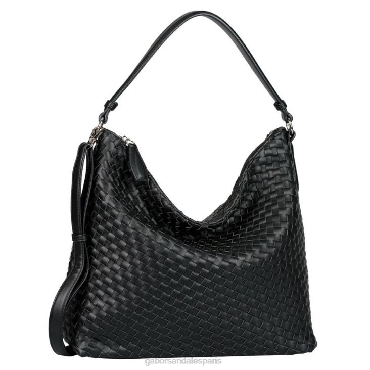 femmes Gabor impression noire sac hobo emilia accessoires 4LHL283